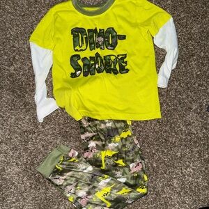 Dino Shore Pajama Set